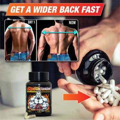 YogaManLab® PLANTOSTERONE - Muscle Building & Testo-Boosting Ayurvedic Supplement | Helps Gain Muscle Size & Weight, with Increase in Sexual Drive | 100% Natural