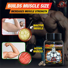 YogaManLab® PLANTOSTERONE - Muscle Building & Testo-Boosting Ayurvedic Supplement | Helps Gain Muscle Size & Weight, with Increase in Sexual Drive | 100% Natural