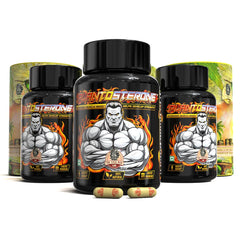 YogaManLab® PLANTOSTERONE - Muscle Building & Testo-Boosting Ayurvedic Supplement | Helps Gain Muscle Size & Weight, with Increase in Sexual Drive | 100% Natural