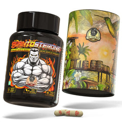 YogaManLab® PLANTOSTERONE - Muscle Building & Testo-Boosting Ayurvedic Supplement | Helps Gain Muscle Size & Weight, with Increase in Sexual Drive | 100% Natural