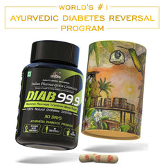 YogaManLab® Diab 99.9 Type-2 Ayurvedic Sugar Reversal Program | Get Free Doctor & Dietitian Reversal Consultation | 100% Natural
