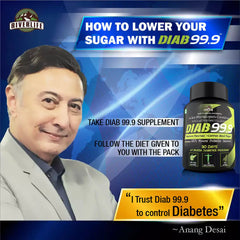 YogaManLab® Diab 99.9 Type-2 Ayurvedic Sugar Reversal Program | Get Free Doctor & Dietitian Reversal Consultation | 100% Natural