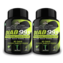 YogaManLab® Diab 99.9 Type-2 Ayurvedic Sugar Reversal Program | Get Free Doctor & Dietitian Reversal Consultation | 100% Natural