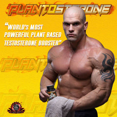 YogaManLab® PLANTOSTERONE - Muscle Building & Testo-Boosting Ayurvedic Supplement | Helps Gain Muscle Size & Weight, with Increase in Sexual Drive | 100% Natural